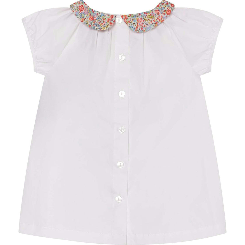 Made With Liberty Fabric Girls Blouse Sally
