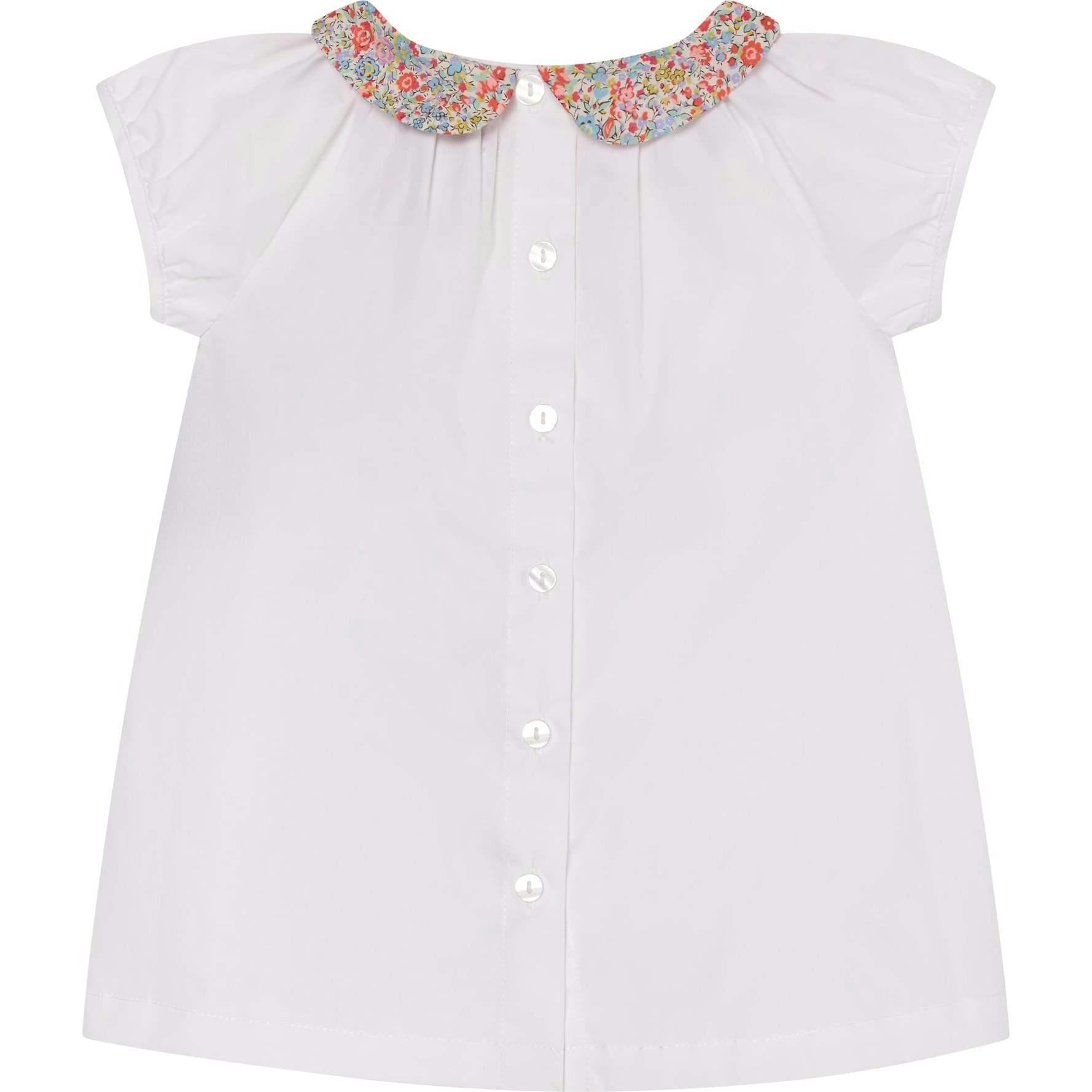 Made With Liberty Fabric Girls Blouse Sally
