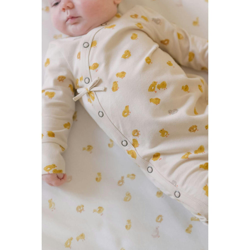 The Littles Kimono Romper, Yellow