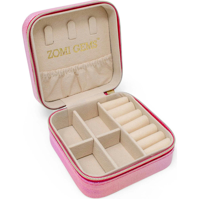 Girl's Sparking Sequin Heart Jewelry Box
