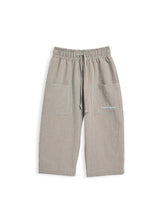 children's vichy trousers - foggy brown