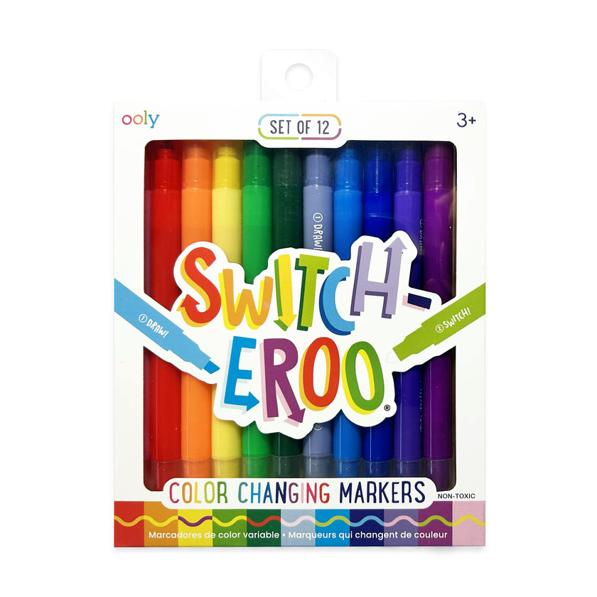 Switch-Eroo Color Changing Markers - Classic - Set of 12