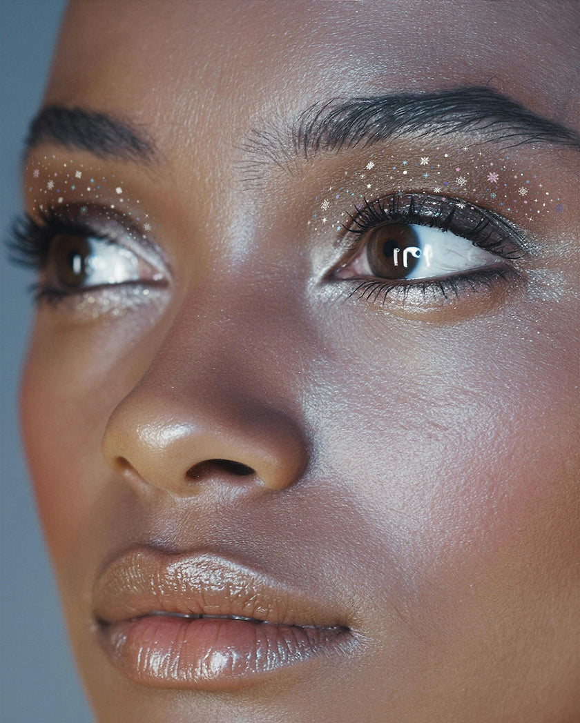 Holographic Snowflake Eye Speckles