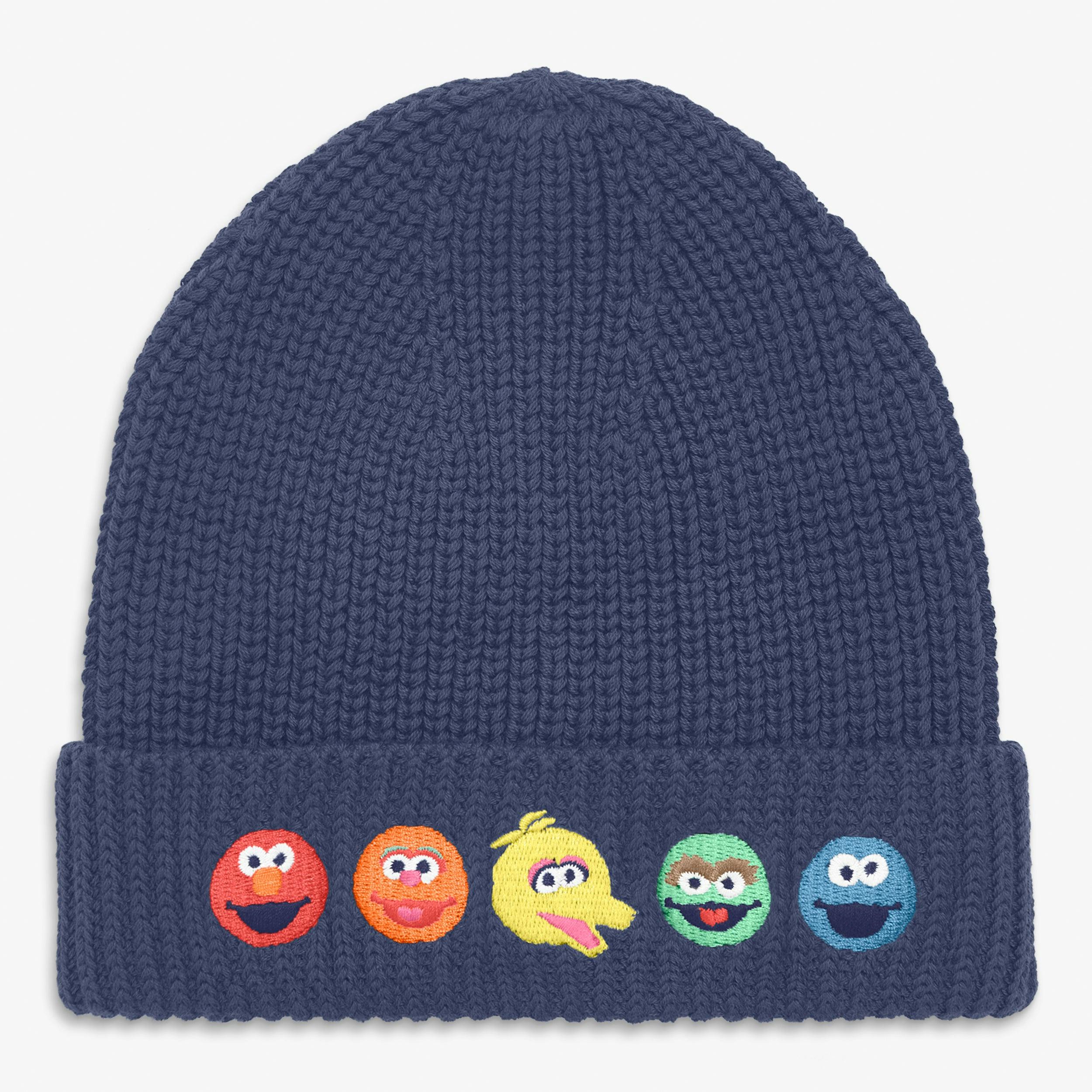 Kids Sesame Street friends cotton beanie