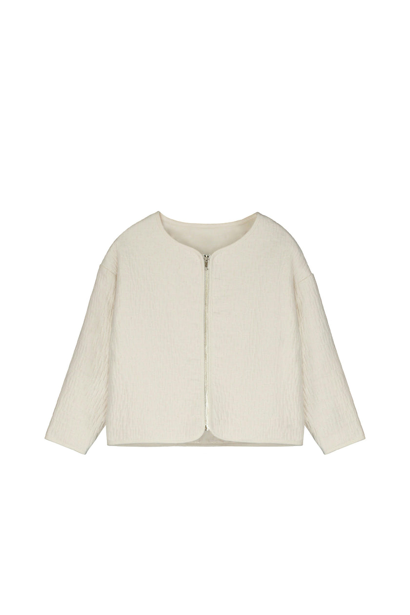 Dune Quilted Jacket Cream