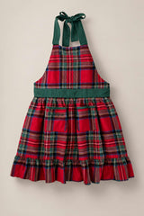Ivy Apron in Holiday Plaid