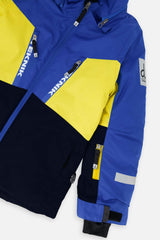 Two Piece Teknik Snowsuit Royal Blue And Yellow