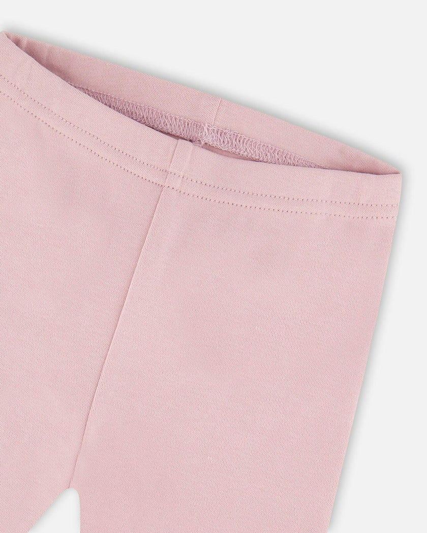 Organic Cotton Bi-Material Tunic and Leggings Set