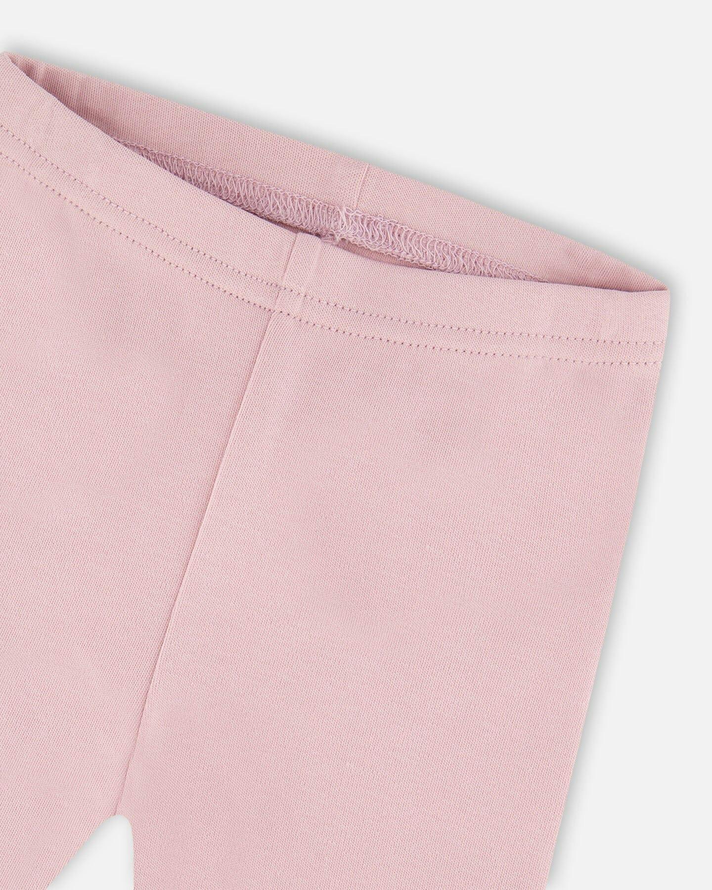 Organic Cotton Bi-Material Tunic and Leggings Set