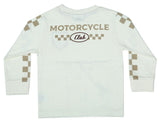 Kids Two-Sided Check Shirt - Motorcycle Club Patch