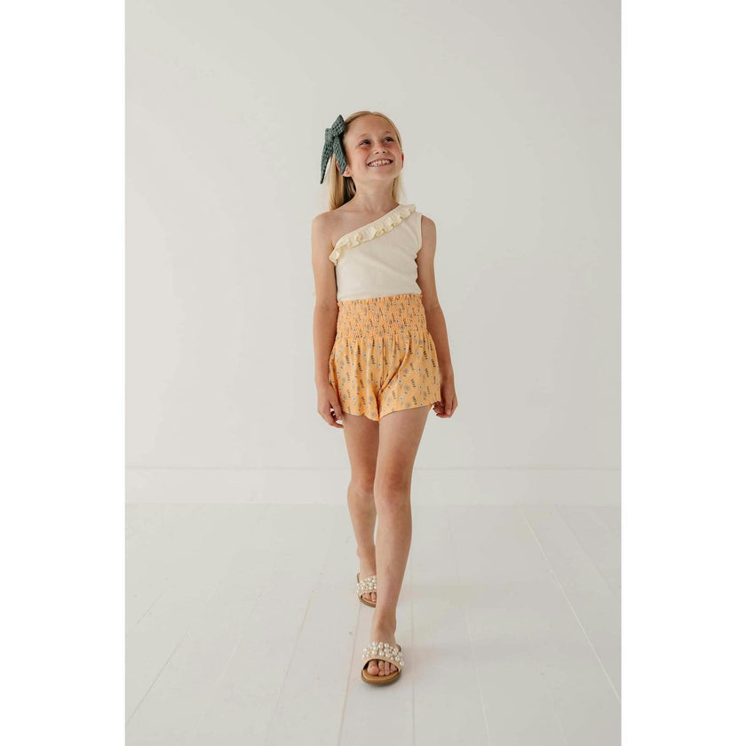One-Shoulder Ribbed Tank