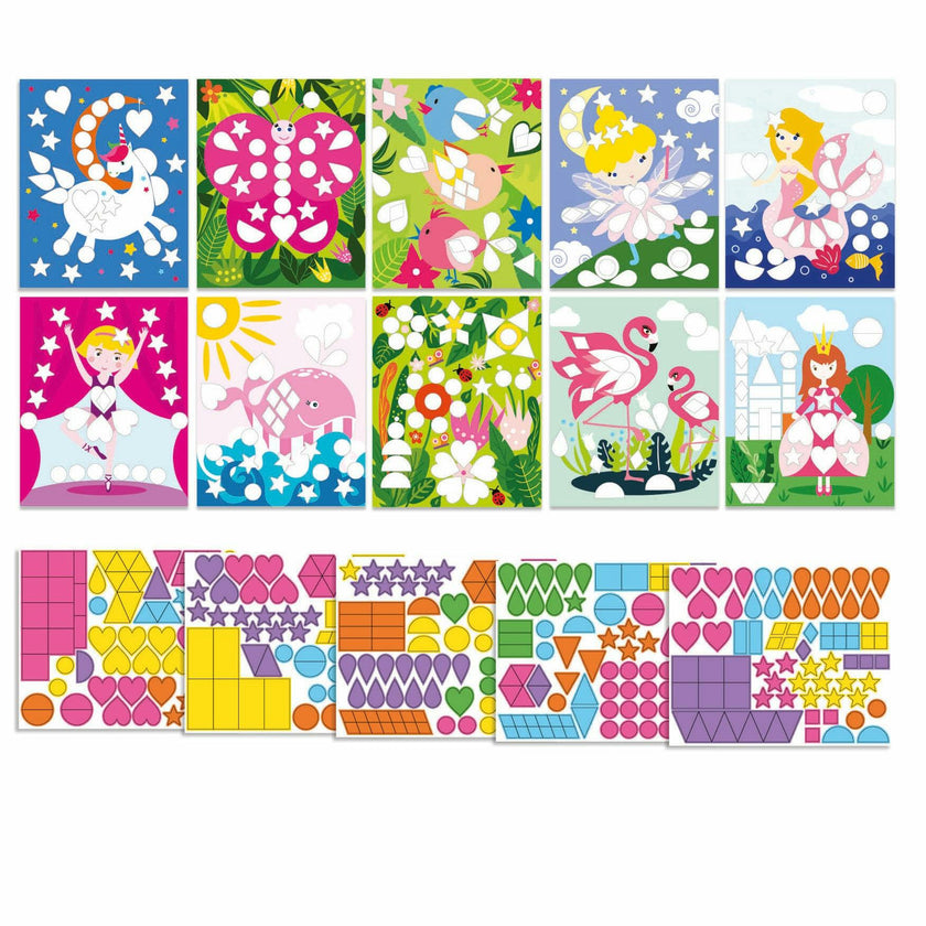 Pockets - Stickers Portfolio - Girl - 3y+