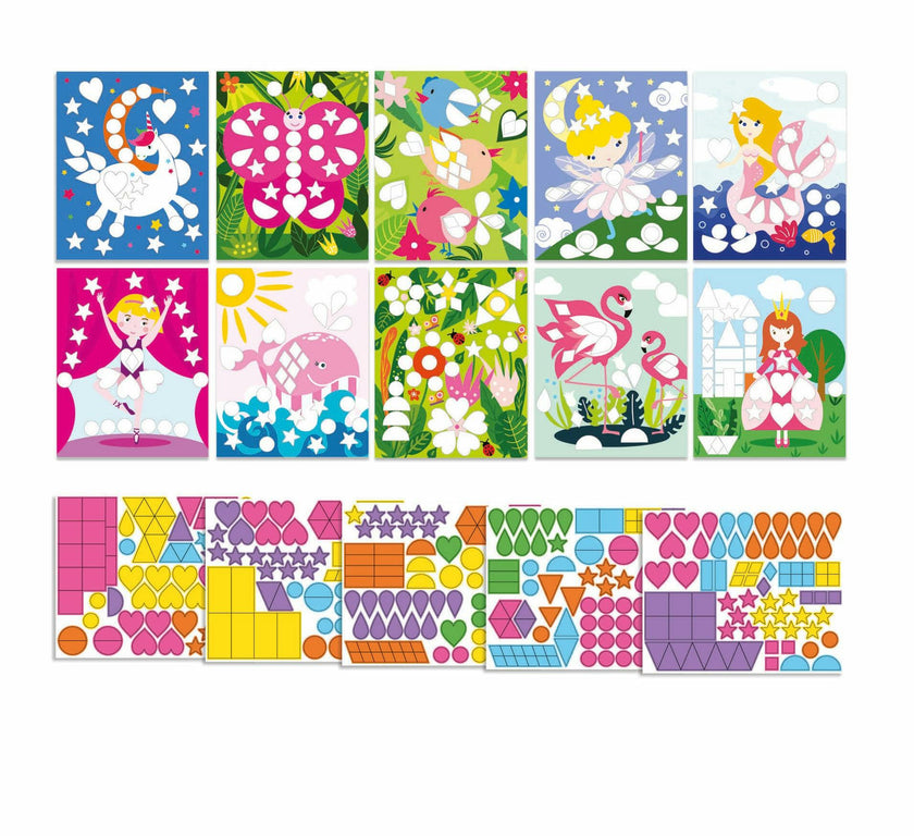 Pockets - Stickers Portfolio - Girl - 3y+