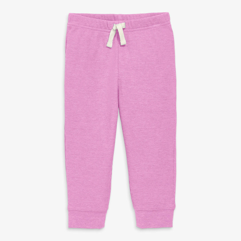 Baby heathered waffle pant