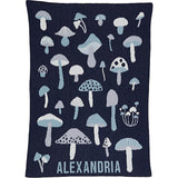 Custom Personalized Baby Sustainable Knit Throw Blanket - Forager