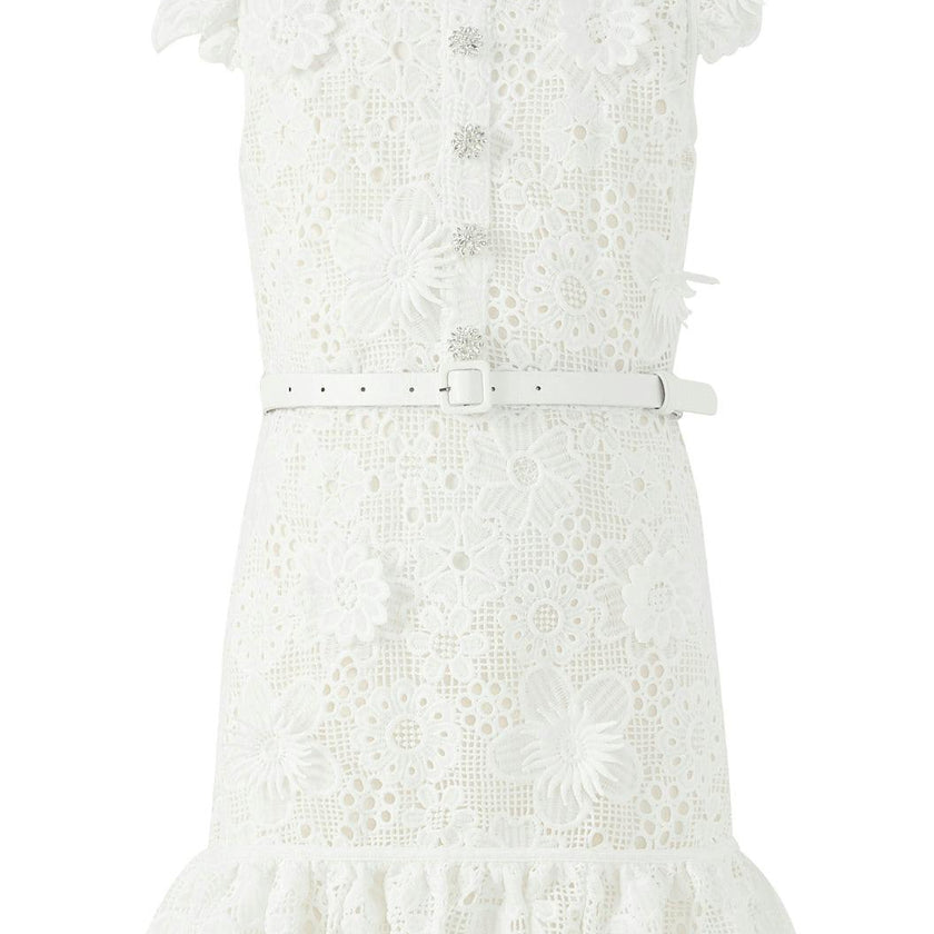 Lucinda Embroidered Mini Dress