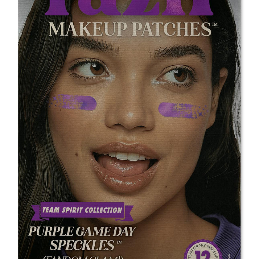 Purple Game Day Speckles