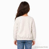 Graphic Sweatshirt | Pink Holiday Car