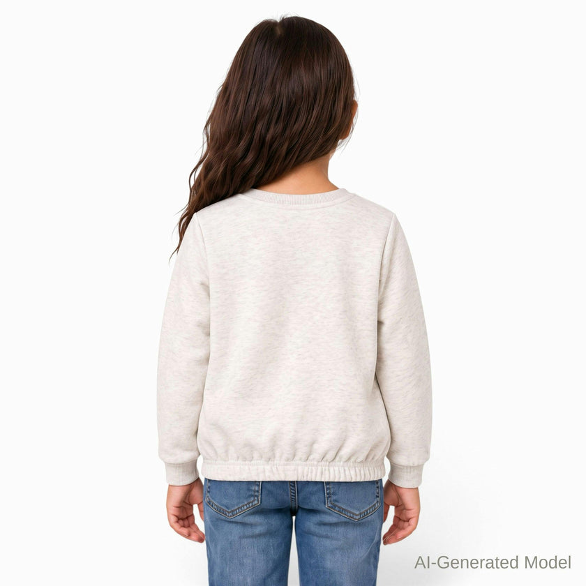 Graphic Sweatshirt | Pink Holiday Car