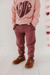 Girl's Joggers Rainbow Hearts