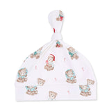 Christmas Teddy Bears Uni - Knotted Gown and Knotted Hat