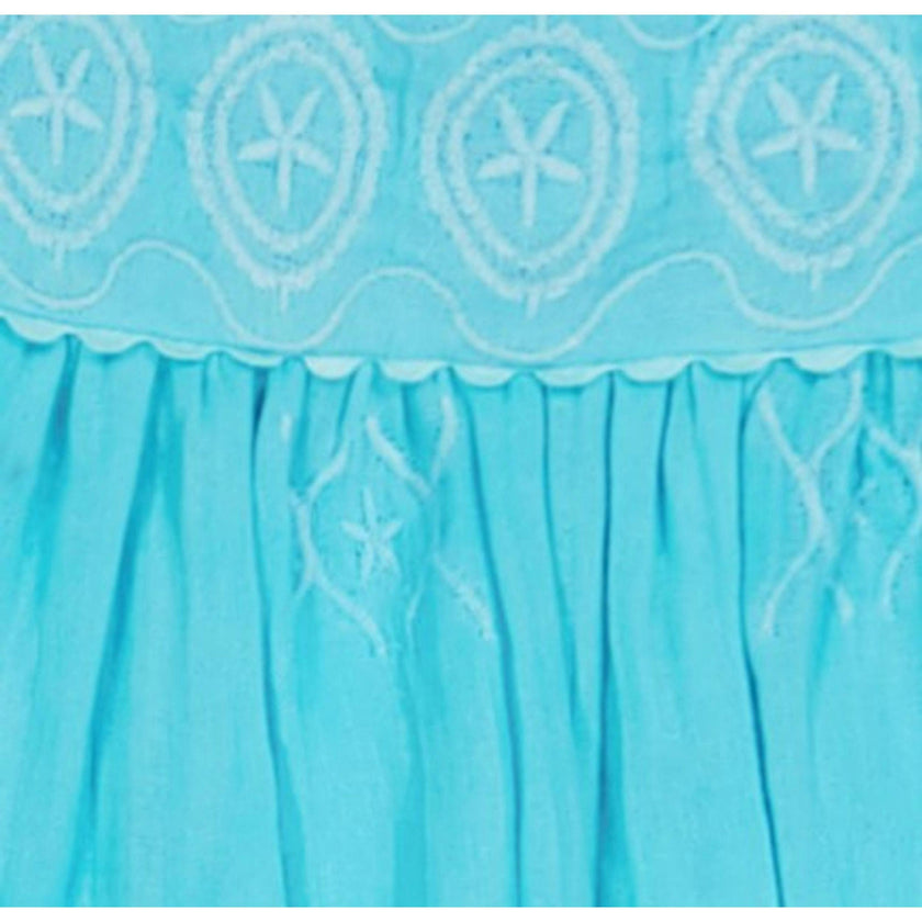 Serena Girls Tassel Dress Pool Embroidery, Pool Embroidery