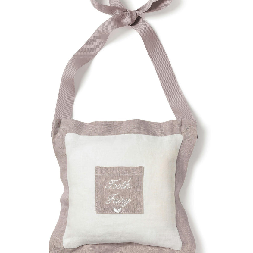 Grey Tooth Fairy Pillow