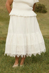 Verona Skirt in Reverie Dobby