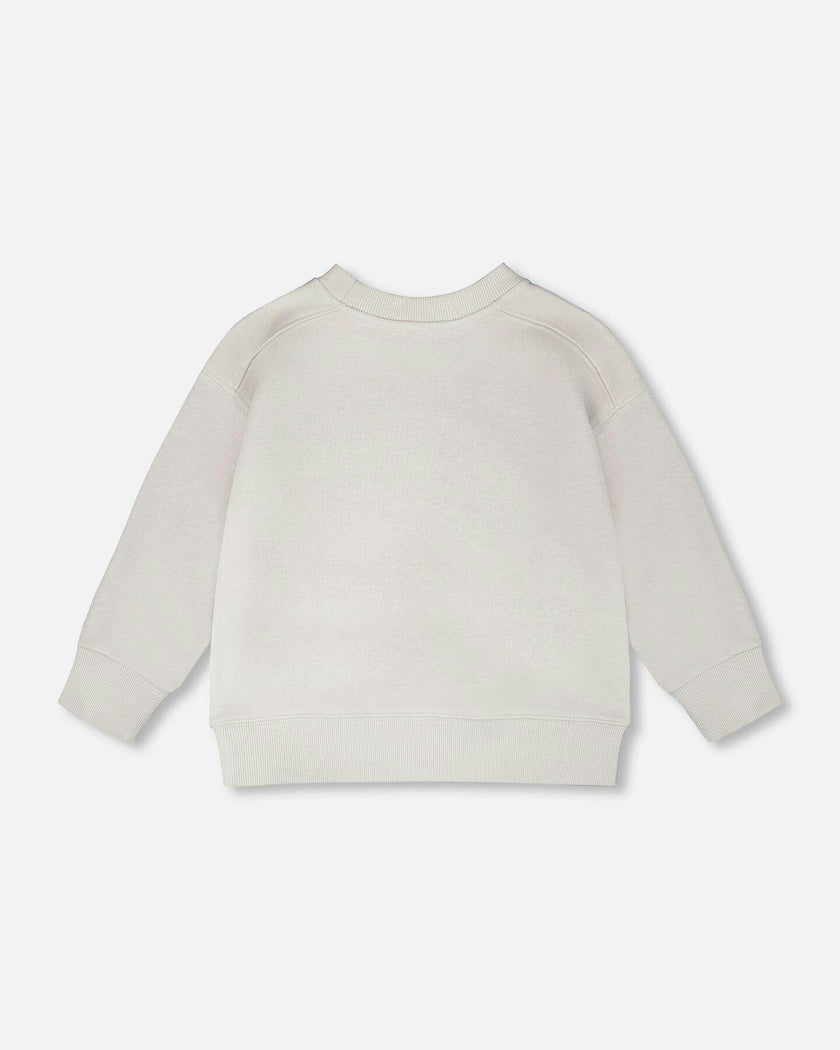 French Terry Sweatshirt Pale Grey