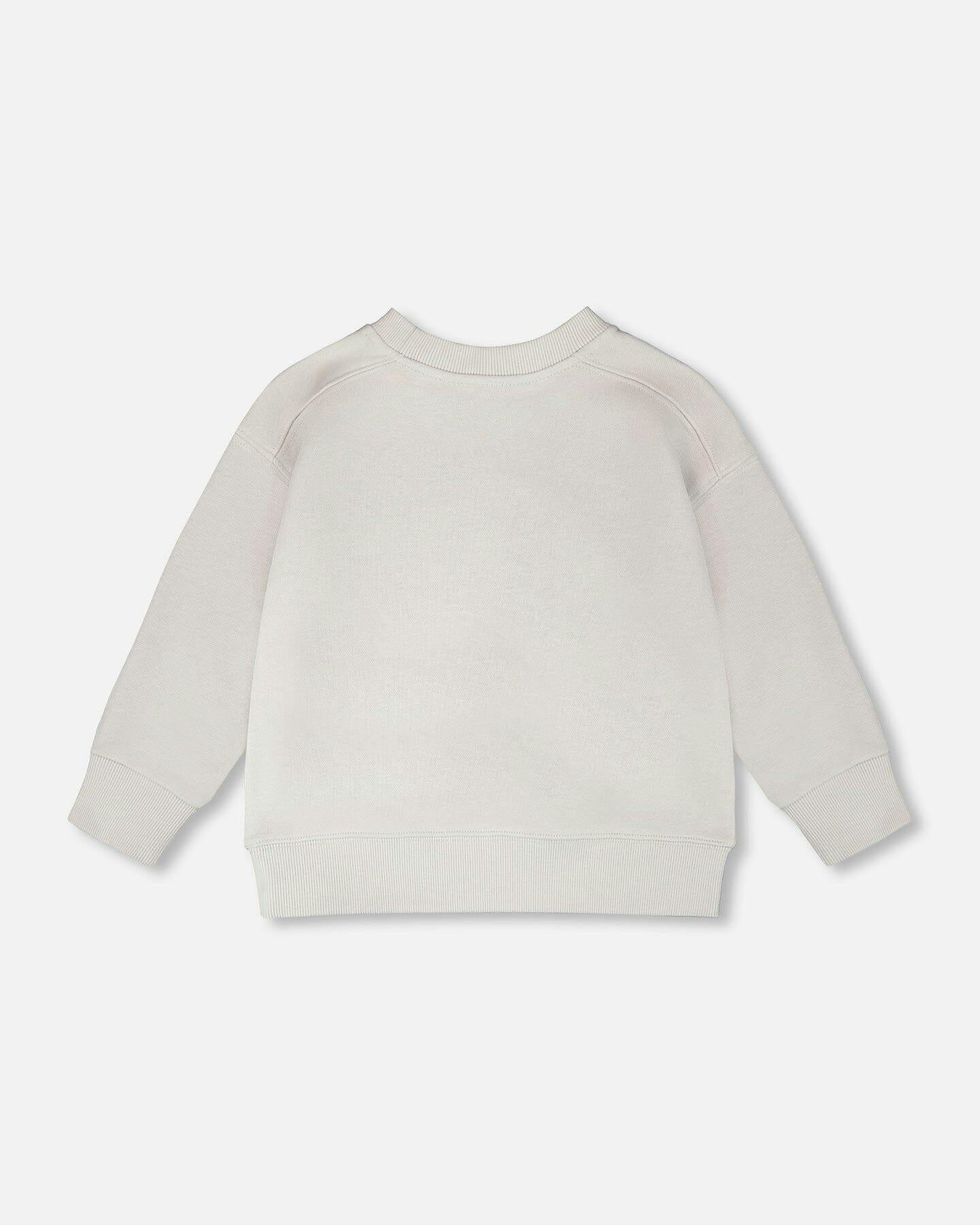 French Terry Sweatshirt Pale Grey