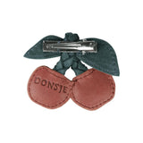 Nanoe Fruit Hairclip | Cherry | Scarlet Classic Leather