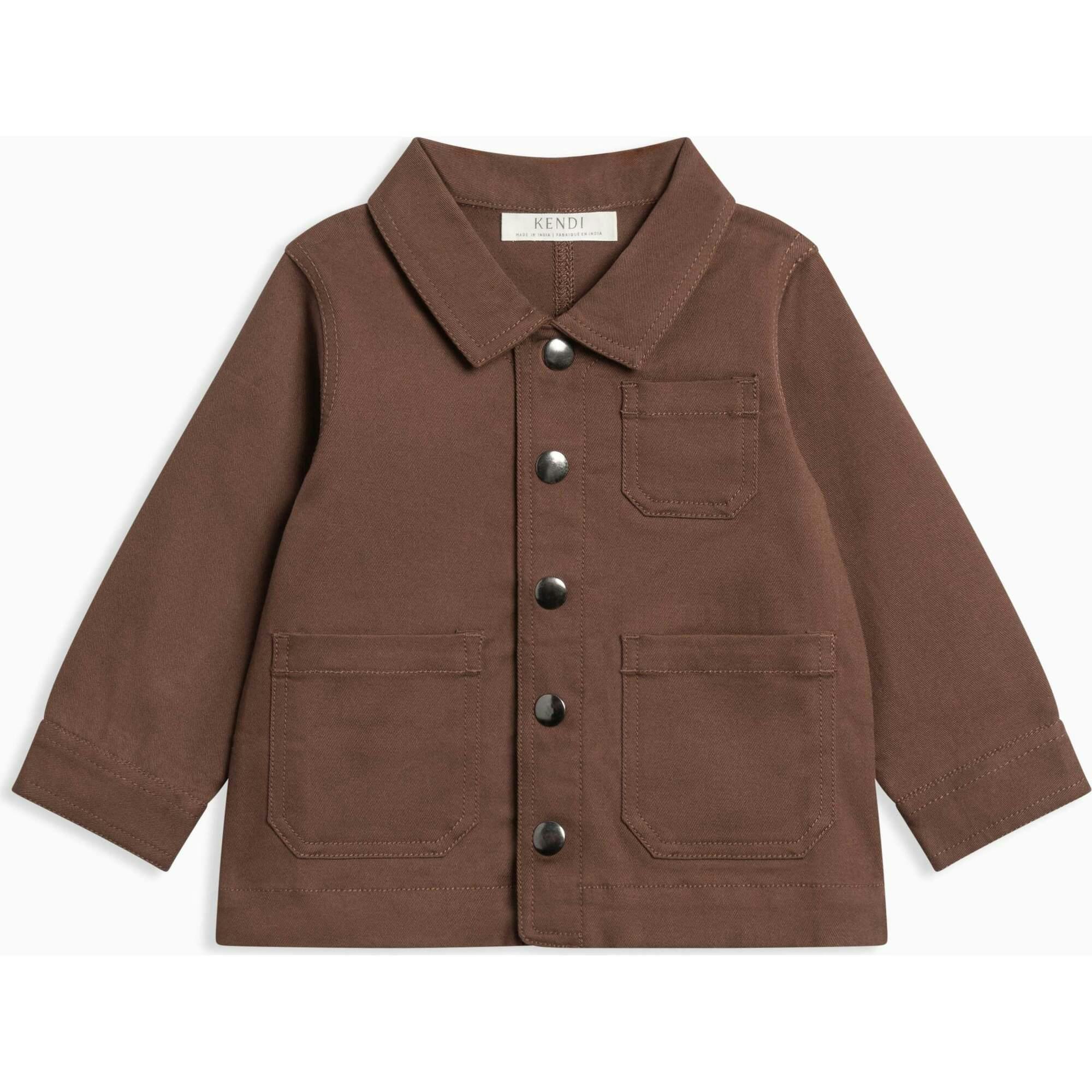 Denver Twill Chore Jacket - Chestnut