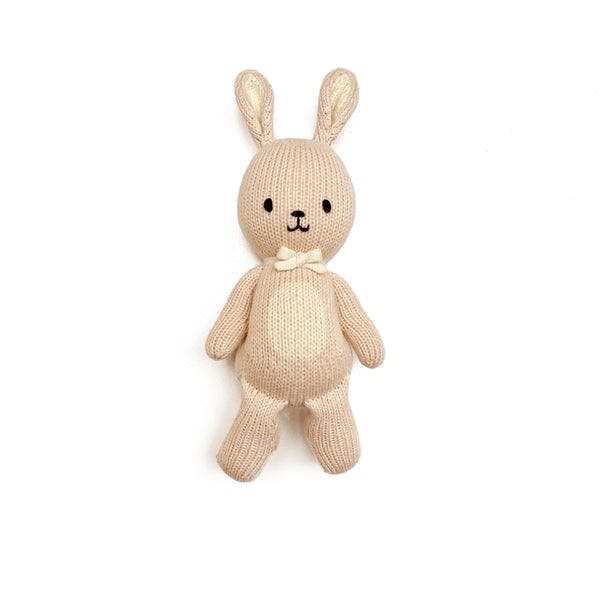BABY BUNNY BOY 8" LIGHT BEIGE & NATURAL