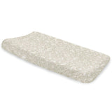 Willow Neutral Batik Cotton Quilted Change Pad Cover