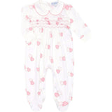 Sweetheart Smocked Footie