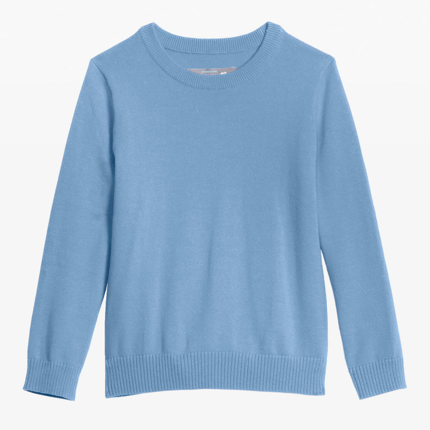 Kids crewneck sweater seasonal colors