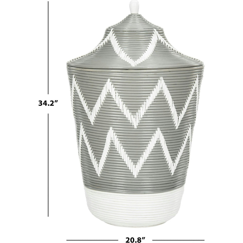 Reina Rattan Jar Basket