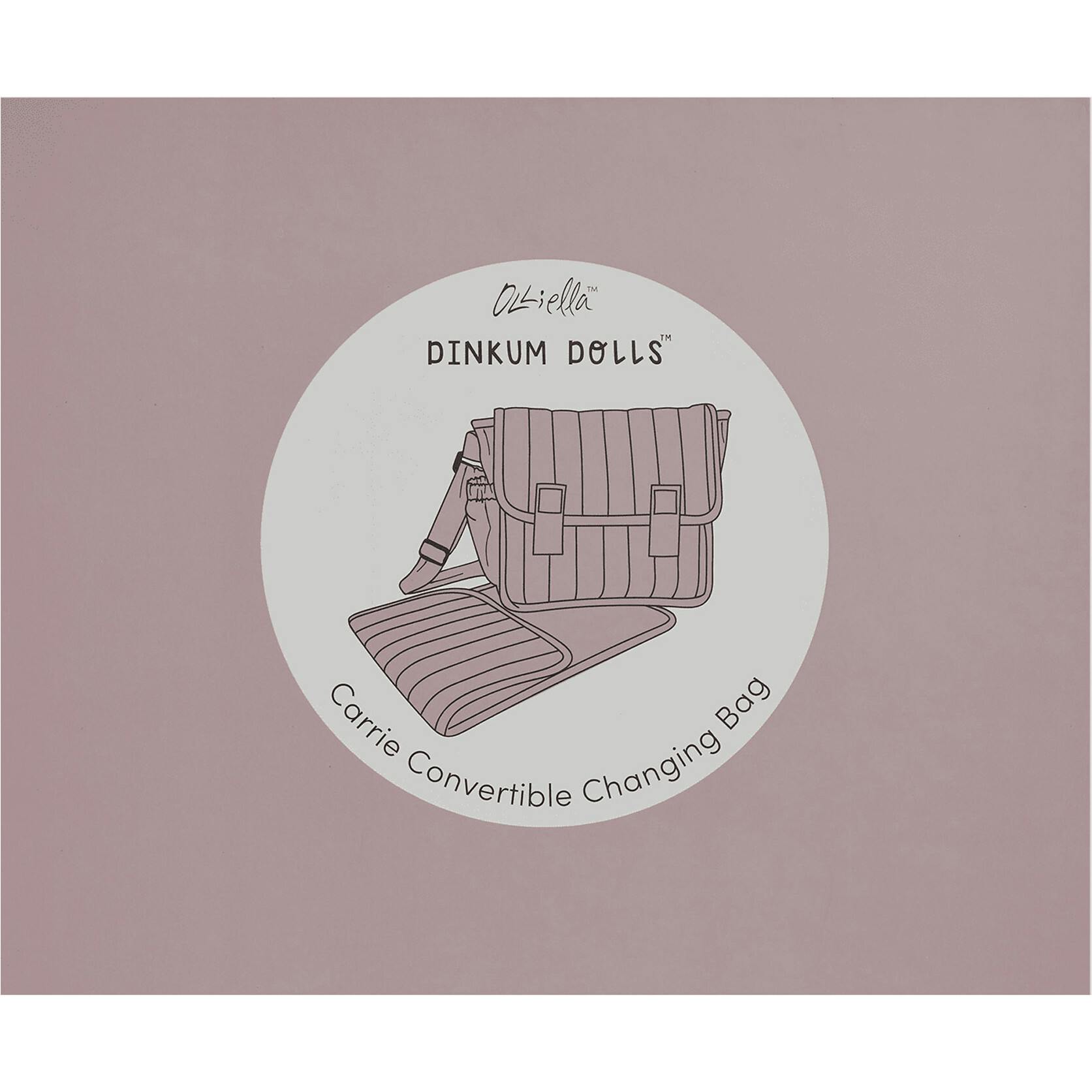 Carrie Convertible Changing Set - Lavender
