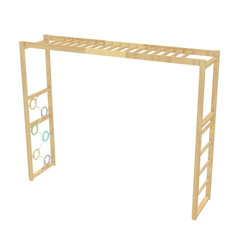 Monkey Bar Attachment – For 95 Inch MODULAR Walnut Swedish Ladder