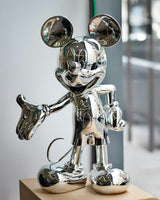 Mickey Mouse WELCOME Silver 12in