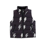 Casey Reversible Down Vest, Black