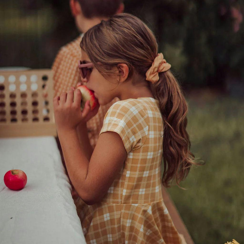 Classic | Sustainable Sunglasses | Plant-Based Bendable Polarized - Teen | 9-14 Y | Mallow