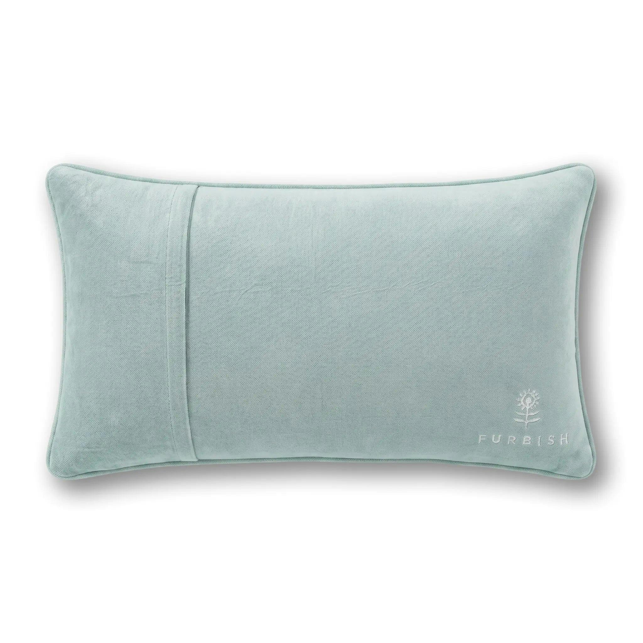 Where the People Aren't Needlepoint Pillow