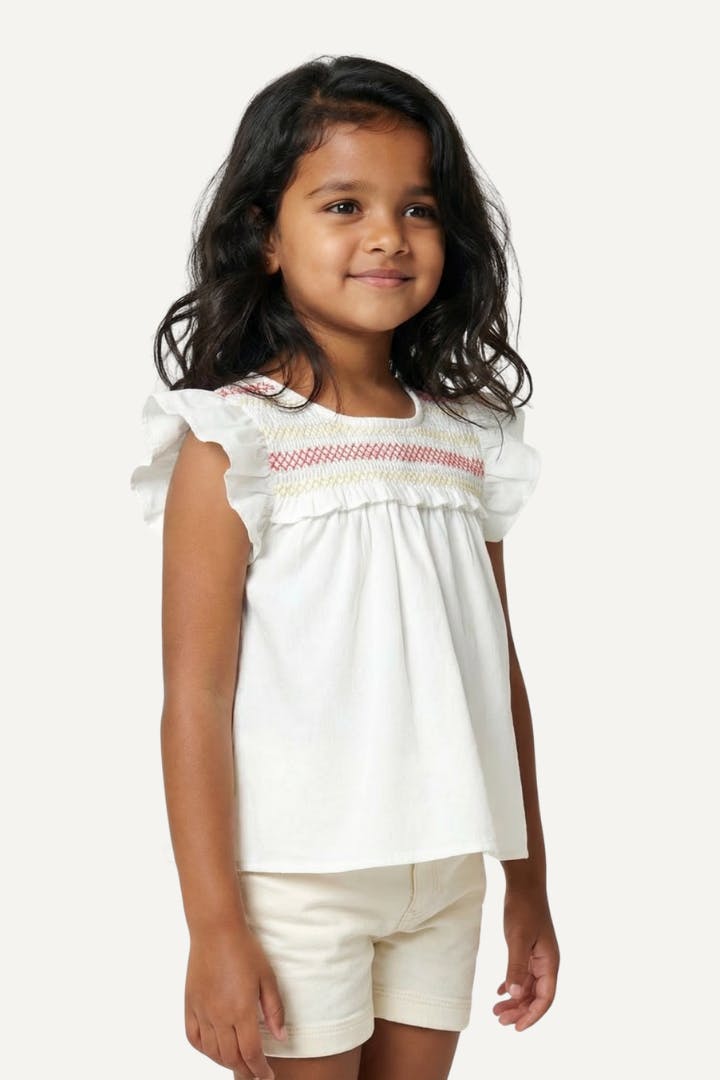VANESSA SMOCK TOP