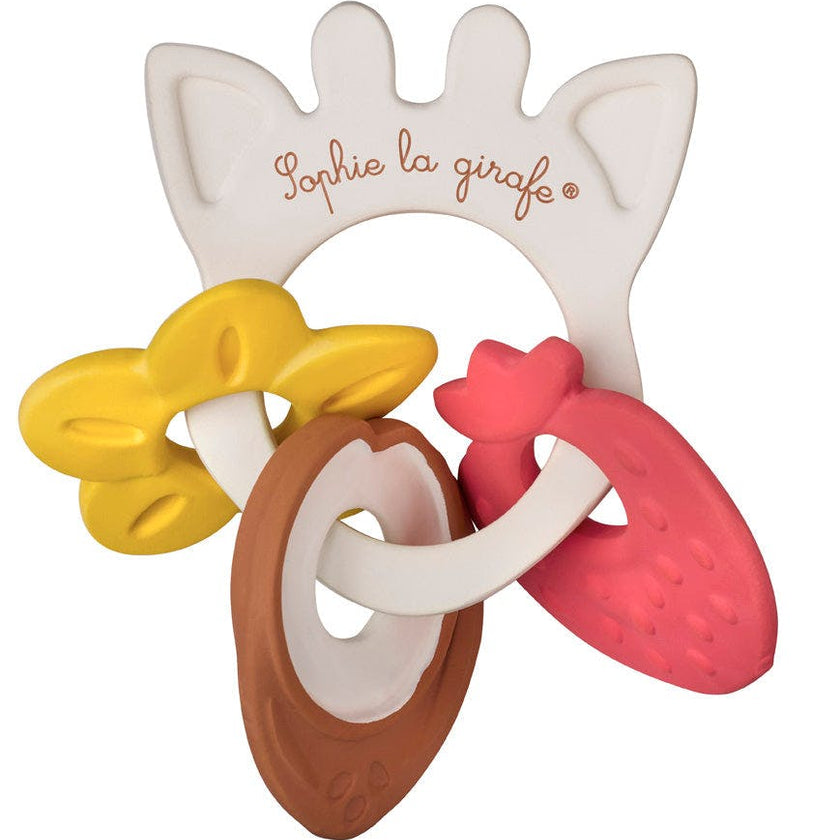 Fragrance Medallions 2-In-1 Rattle & Teething Ring