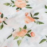 Cotton Muslin Pillowcase 2 Pack - Watercolor Roses Grande 2