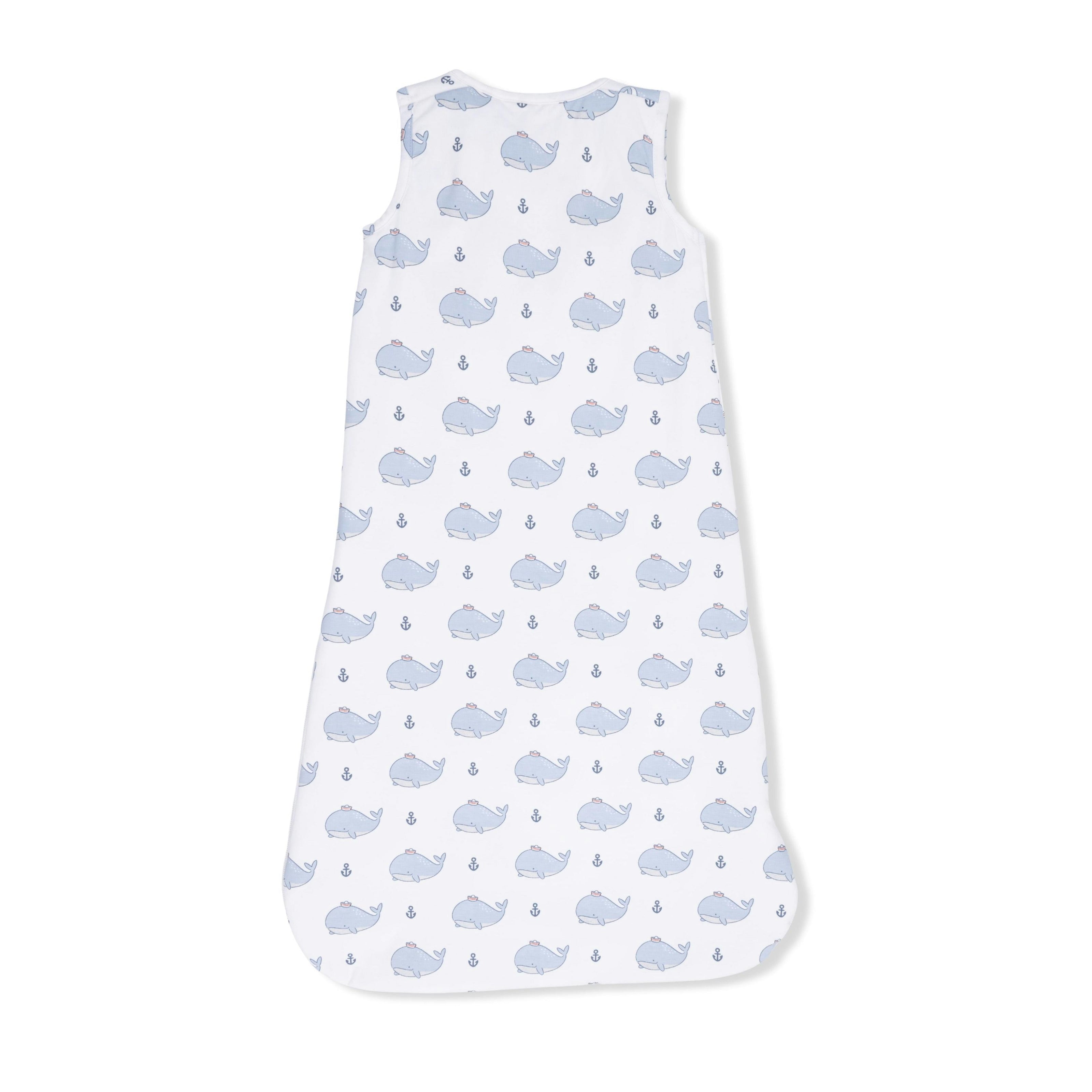 Bubbly Sailor Whale Blue - Sleep Bag