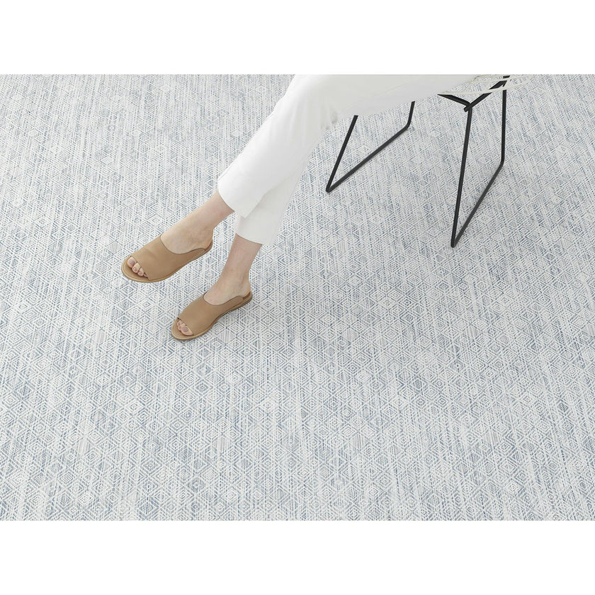 Mosaic Floor Mat, Blue