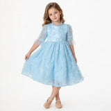 Sky Petal Music Box Dress