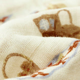 Picnic Organic Hooded Swaddle Blanket